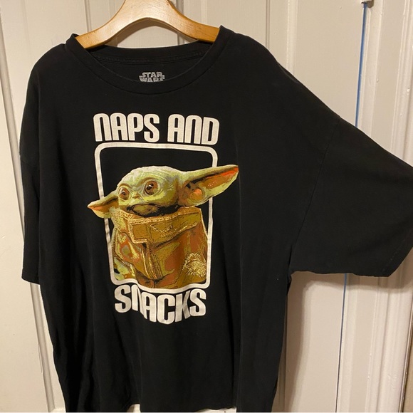 Star Wars Grogu “Naps and Snacks” Tee - Picture 2 of 5